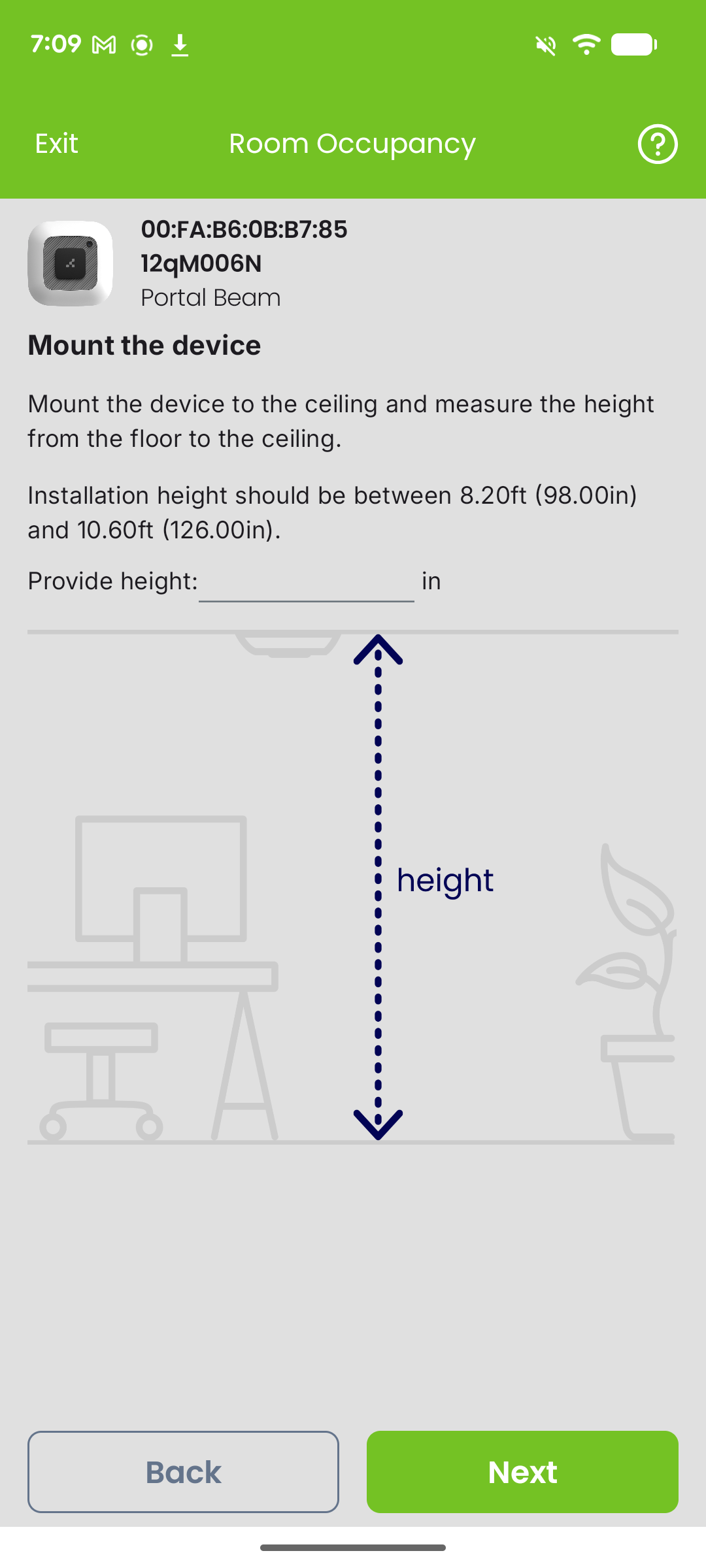 Portal Beam mount and provide height