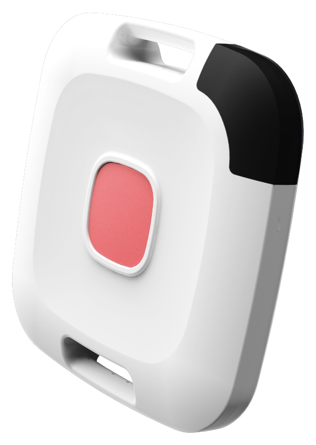 Smart Badge 3 Mini showing the single front button and the black IR sensor corner