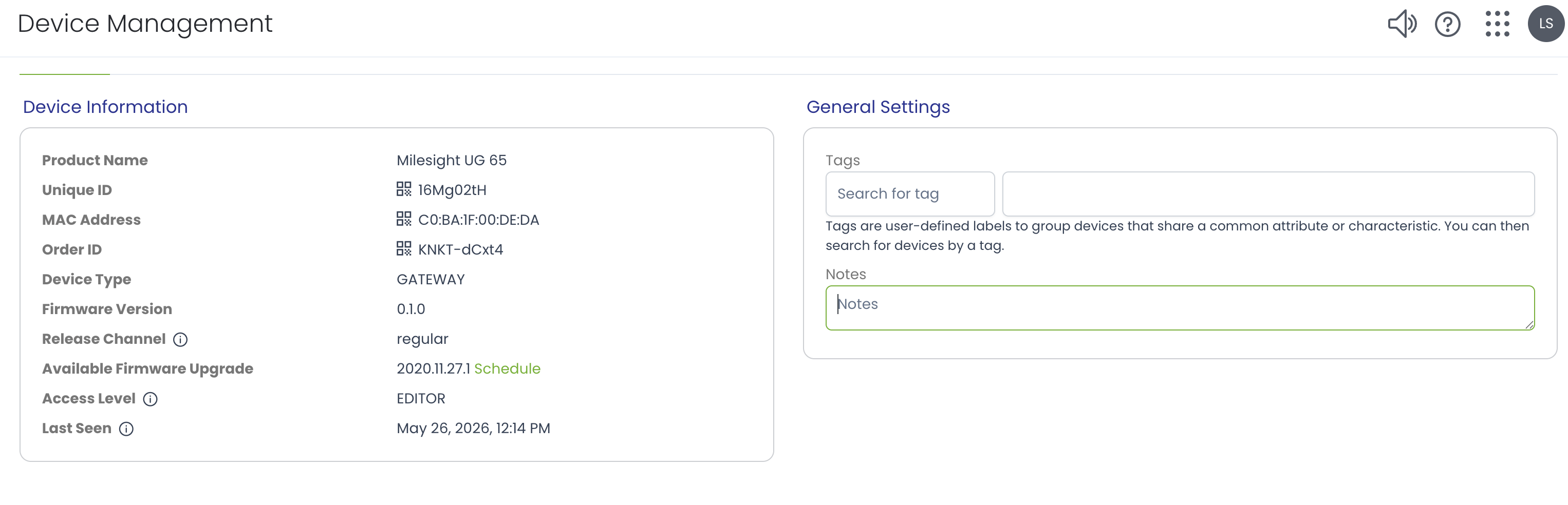 Store the credentials in the device properties in Device Management